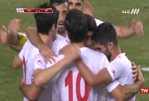 گل دوم ایران به هنگ کنگ (کریم انصاری فرد) - مقدماتی جام جهانی (آسیا) 2022  | پخش زنده شبکه 3 - ۱۹ شهریور ماه ۱۳۹۸