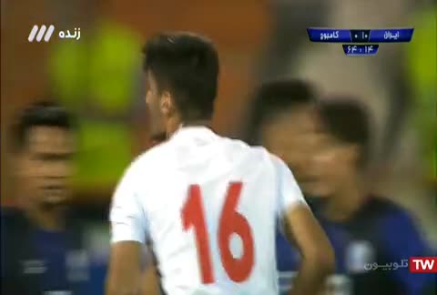 گل یازدهم ایران - محبی - مقدماتی جام جهانی (آسیا) 2022  | پخش زنده شبکه 3 - ۱۸ مهر ماه ۱۳۹۸