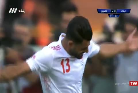 گل سوم ایران به کامبوج -محمدحسین کنعانی زادگان - مقدماتی جام جهانی (آسیا) 2022  | پخش زنده شبکه 3 - ۱۸ مهر ماه ۱۳۹۸